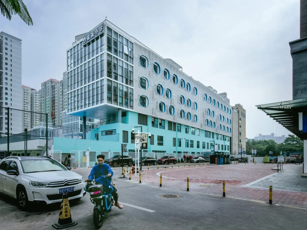 图片[4]-拥有抬升操场的校园（三十）——学习层台 - 深圳福强小学 众建筑 - 优集之狐-优集之狐
