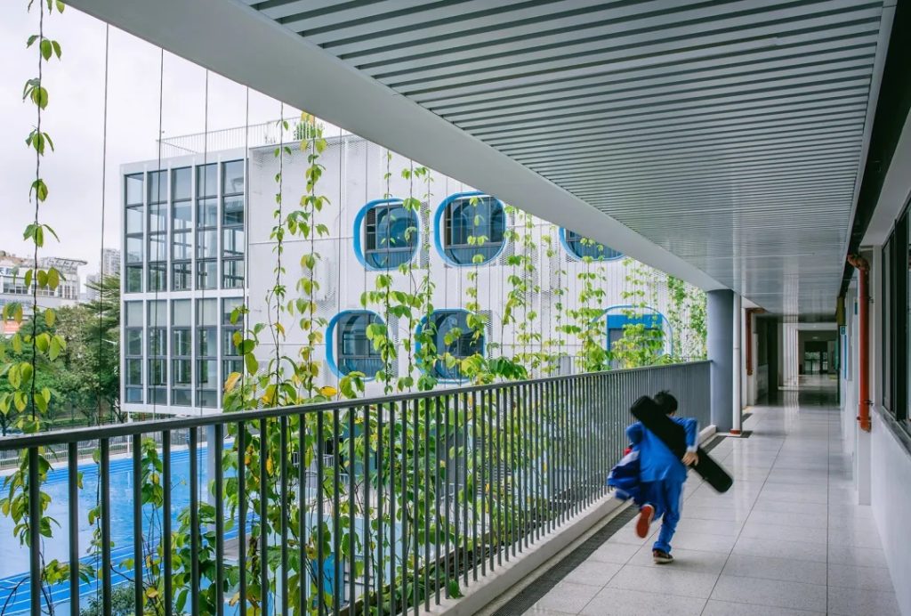 图片[21]-拥有抬升操场的校园（三十）——学习层台 - 深圳福强小学 众建筑 - 优集之狐-优集之狐