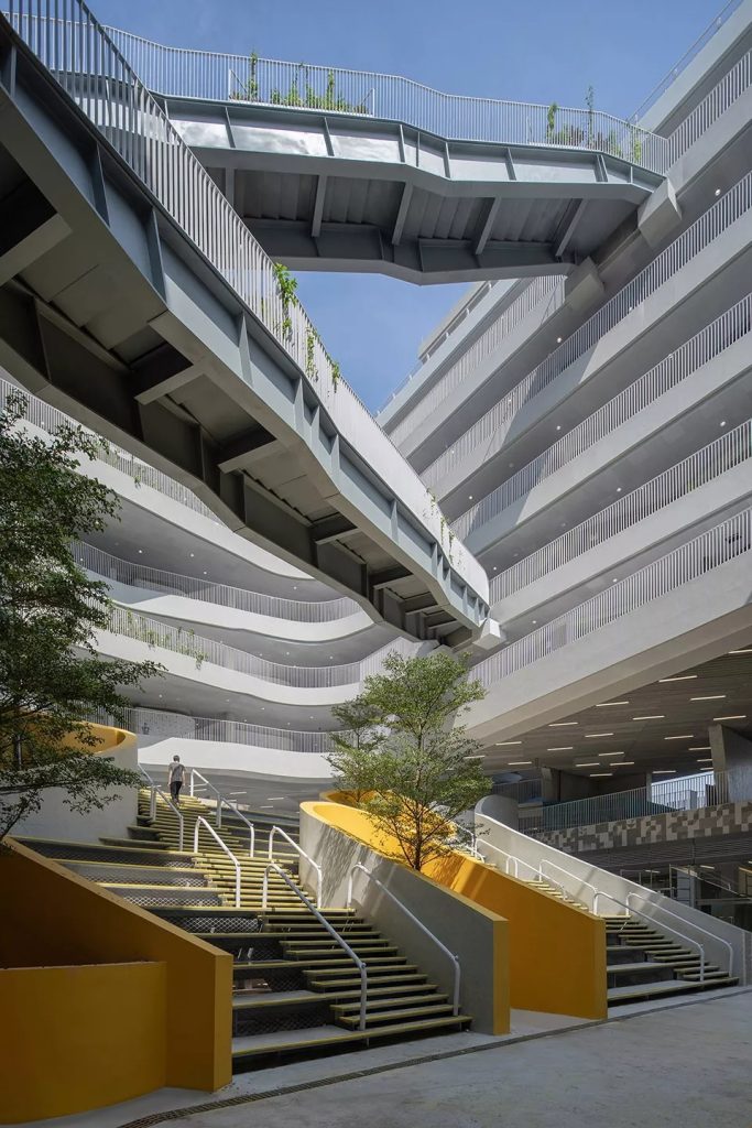 图片[22]-拥有抬升操场的校园（二十八）——高密度城市中的山谷乐园 - 红岭实验小学 - 优集之狐-优集之狐