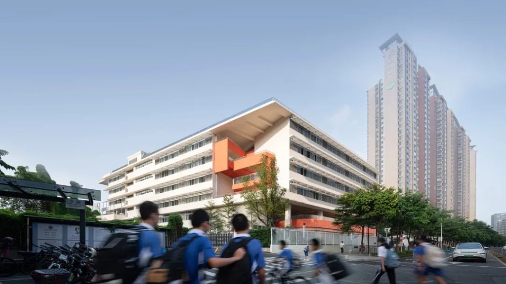 图片[4]-拥有抬升操场的校园（二十四）——光与风的围屋 - 星河学校 畎亩建筑 - 优集之狐-优集之狐
