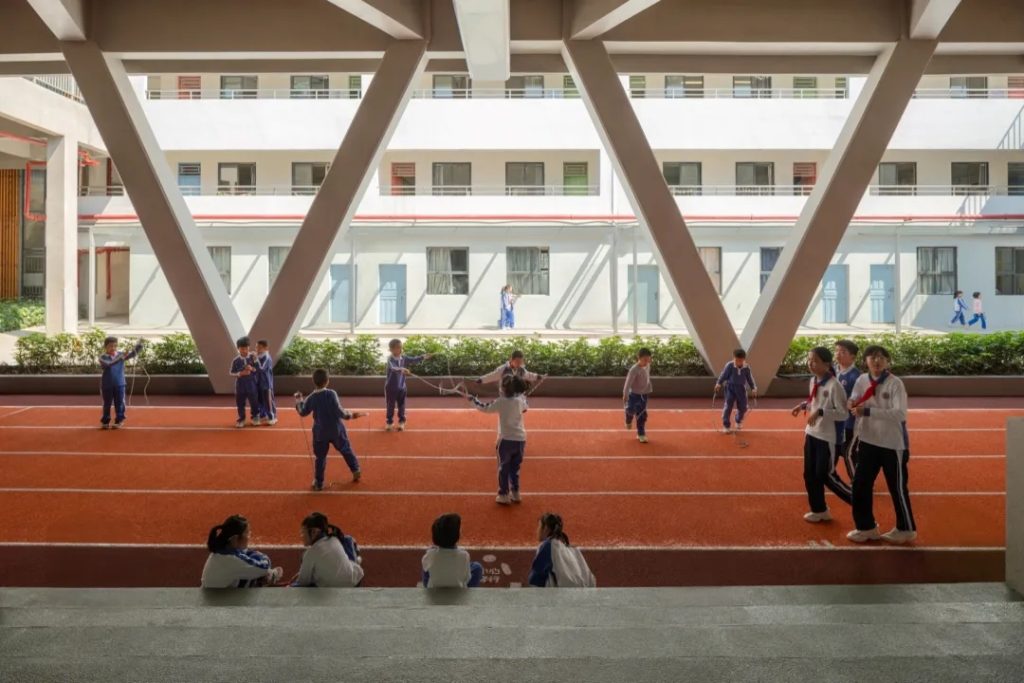 图片[21]-拥有抬升操场的校园（二十三）——用场景定义未来校园 - 深圳龙岭学校 · “书山有路” 一境建筑设计 - 优集之狐-优集之狐