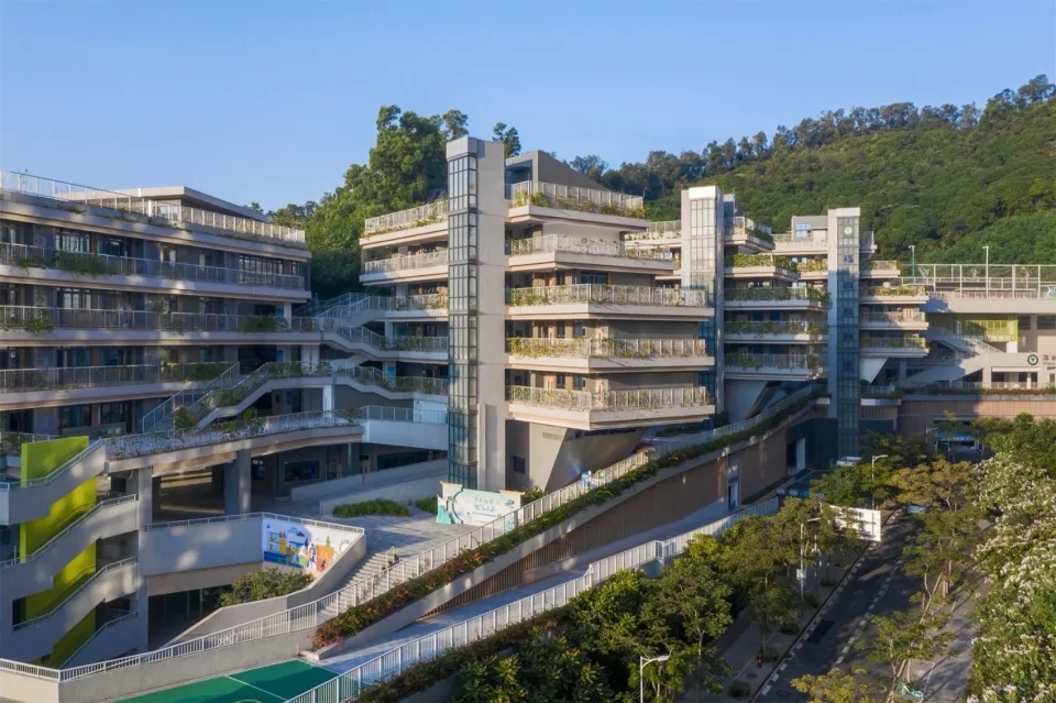 图片[11]-拥有抬升操场的校园（二十）——云端书院 - 深圳福田区实验教育集团侨香学校（北校区） 申都设计集团有限公司深圳分公司 - 优集之狐-优集之狐