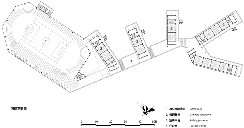 图片[27]-拥有抬升操场的校园（二十）——云端书院 - 深圳福田区实验教育集团侨香学校（北校区） 申都设计集团有限公司深圳分公司 - 优集之狐-优集之狐
