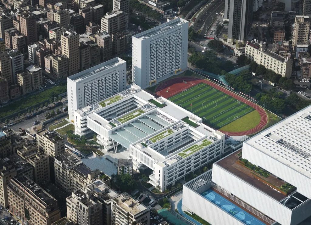 图片[4]-拥有抬升操场的校园（十七）——华阳国际新作 深圳市红山中学 - 优集之狐-优集之狐