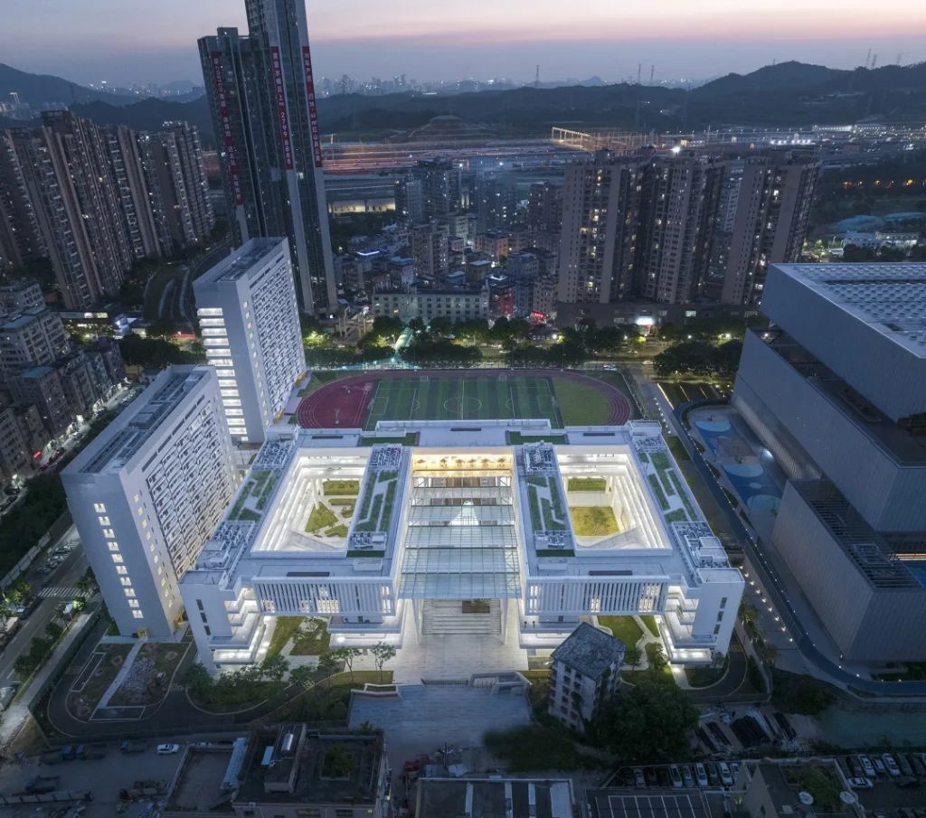 图片[23]-拥有抬升操场的校园（十七）——华阳国际新作 深圳市红山中学 - 优集之狐-优集之狐