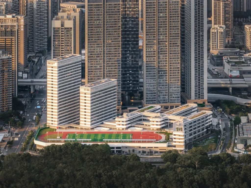图片[6]-拥有抬升操场的校园（十六）——打破场地束缚的游园式回应 - 深圳格致中学 华阳国际设计集团 - 优集之狐-优集之狐