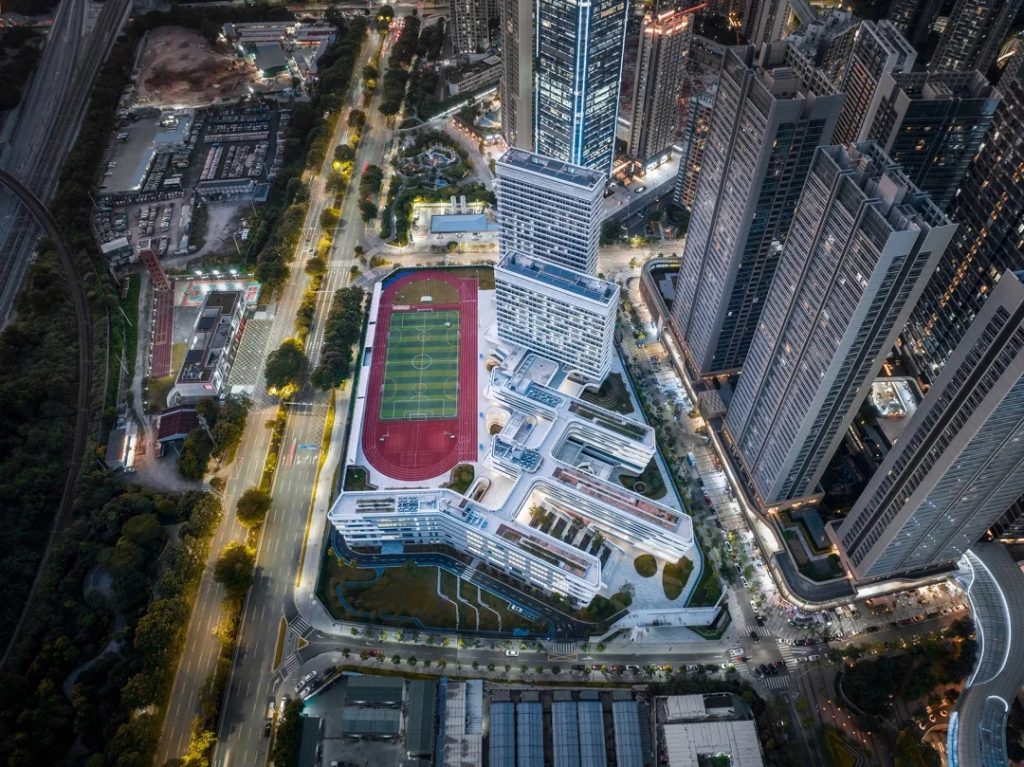 图片[7]-拥有抬升操场的校园（十六）——打破场地束缚的游园式回应 - 深圳格致中学 华阳国际设计集团 - 优集之狐-优集之狐