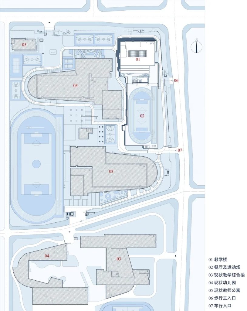 图片[36]-拥有抬升操场的校园（十二）——简单而温暖，集约而丰沛 - 长春力旺高中校园综合体 象外营造工作室 - 优集之狐-优集之狐