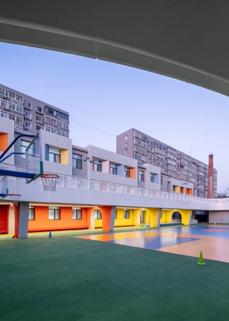 拥有抬升操场的校园（六）——都市实践新作｜北京新世纪实验小学改造 - 优集之狐-优集之狐