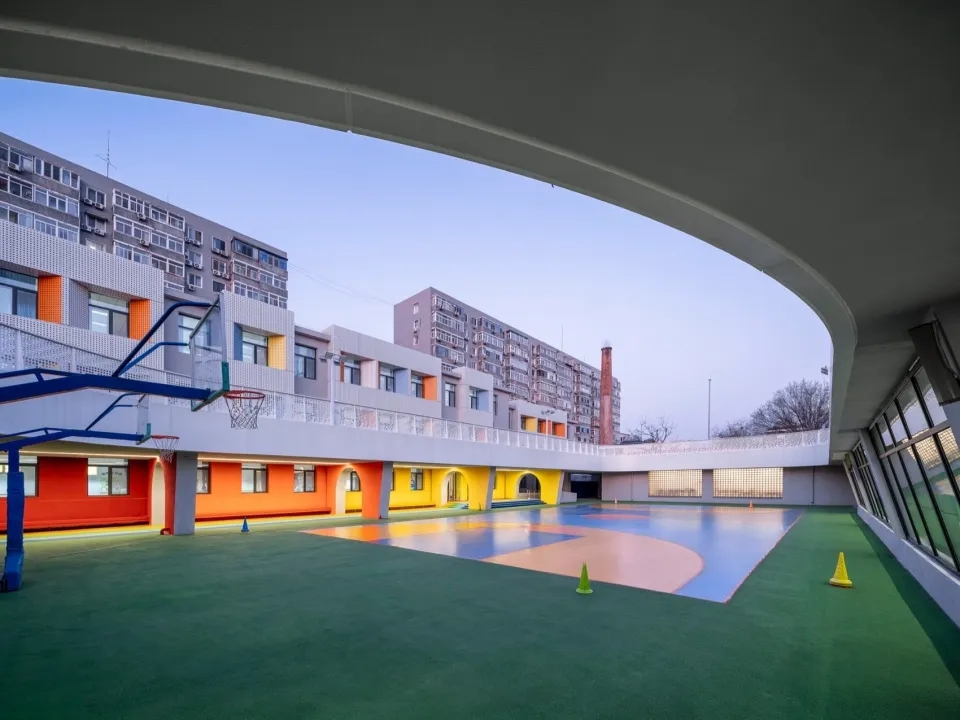 图片[8]-拥有抬升操场的校园（六）——都市实践新作｜北京新世纪实验小学改造 - 优集之狐-优集之狐