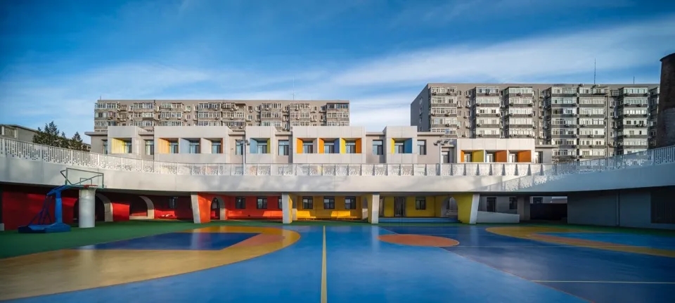 图片[15]-拥有抬升操场的校园（六）——都市实践新作｜北京新世纪实验小学改造 - 优集之狐-优集之狐