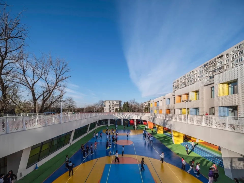图片[32]-拥有抬升操场的校园（六）——都市实践新作｜北京新世纪实验小学改造 - 优集之狐-优集之狐