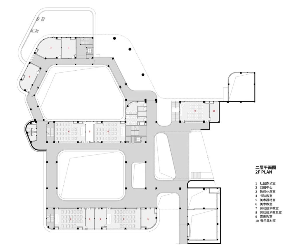 图片[29]-拥有抬升操场的校园（五）——厦门市金榜小学 一致建筑工作室（合立道工程设计集团） - 优集之狐-优集之狐