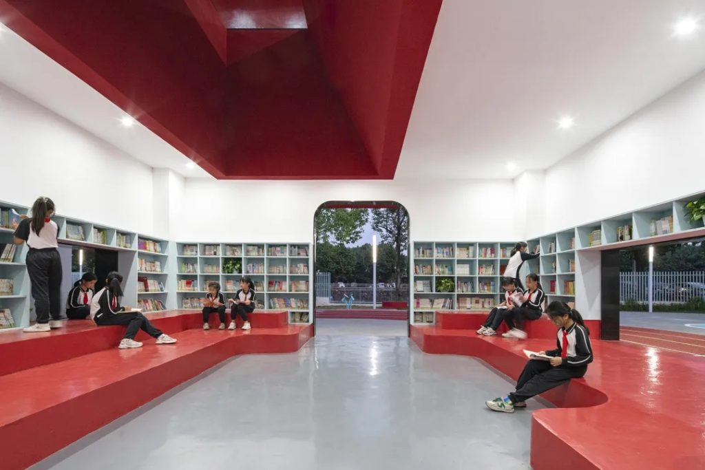 图片[27]-拥有抬升操场的校园（三）——水乡河畔的流动校园 - 龙江外国语学校附属小学改造（旺岗小学） 竖梁社 - 优集之狐-优集之狐