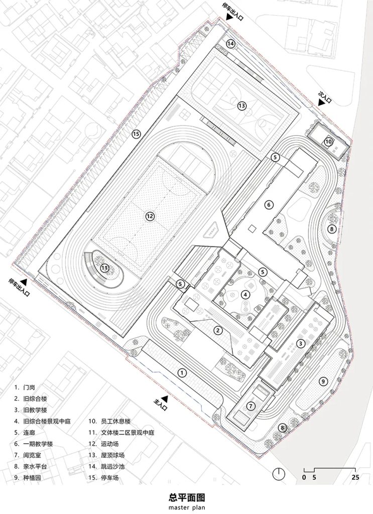 图片[40]-拥有抬升操场的校园（三）——水乡河畔的流动校园 - 龙江外国语学校附属小学改造（旺岗小学） 竖梁社 - 优集之狐-优集之狐