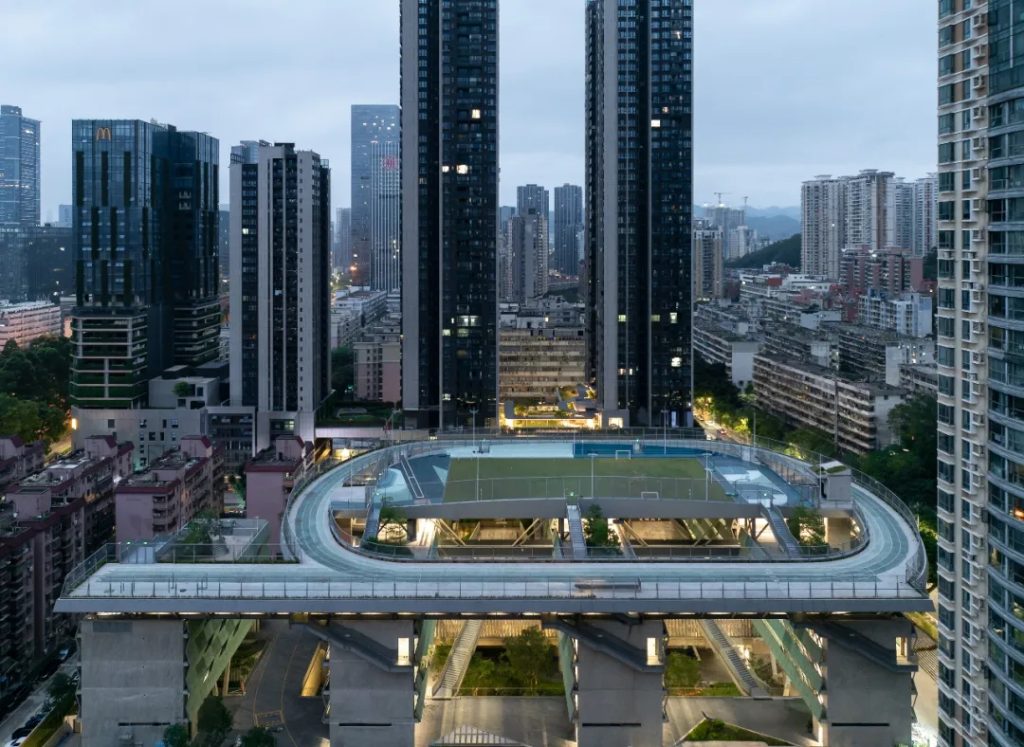 图片[39]-拥有抬升操场的校园（三十一）——空中田径，源计划深圳罗湖高密度校园实践 - 优集之狐-优集之狐