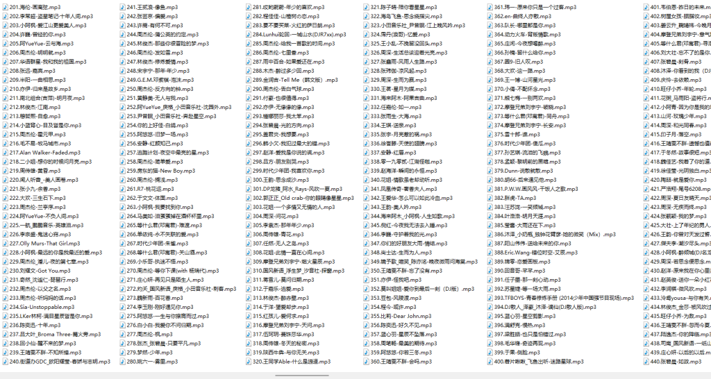 图片[3]-DYGQ-1（专业调音）抖音热歌排行榜 500首 - 优集之狐-优集之狐