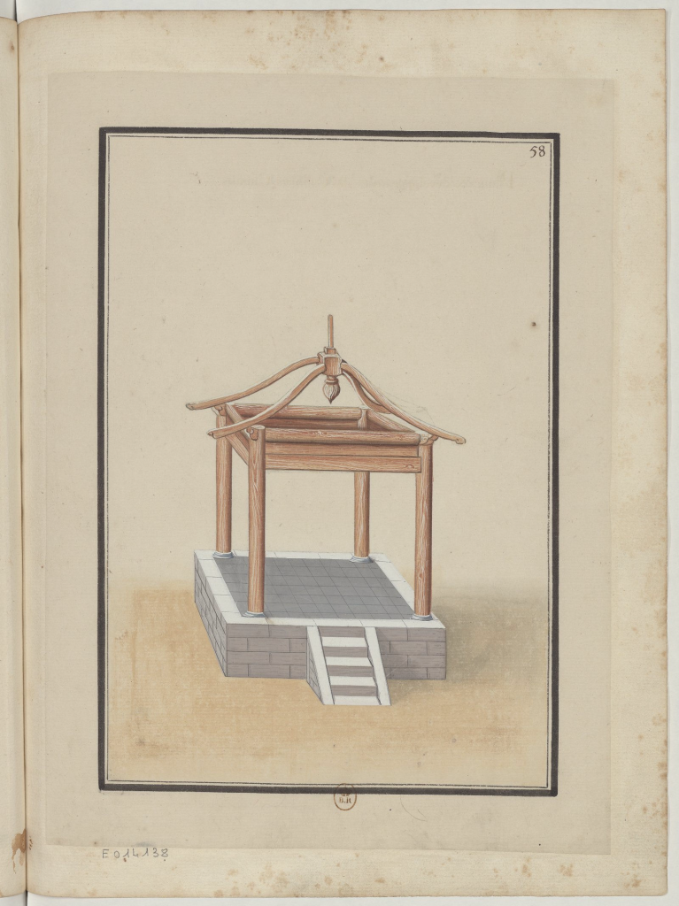 图片[10]-中国建筑彩绘笔记.工具与样式.Essai sur l'architecture chinoise.2册.18世纪 - 优集之狐-优集之狐