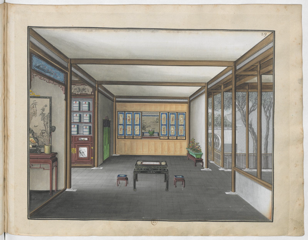 图片[18]-中国建筑彩绘笔记.工具与样式.Essai sur l'architecture chinoise.2册.18世纪 - 优集之狐-优集之狐