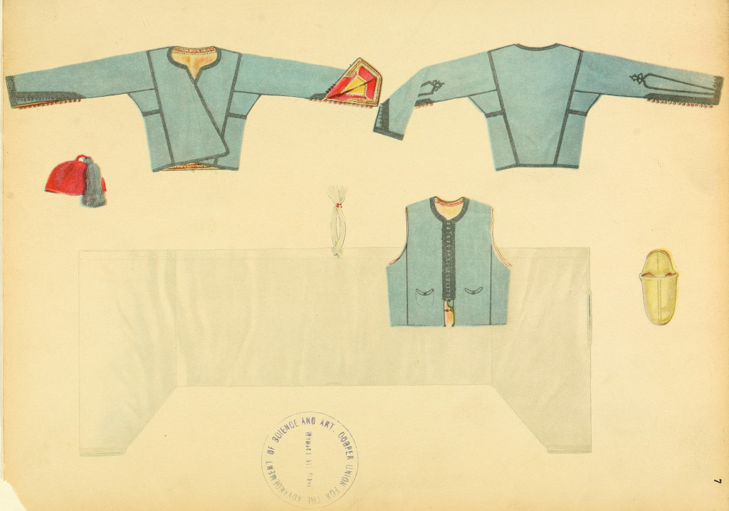 图片[4]-Oriental Costumes.Their Designs and Colors.东方服饰.款式与色彩.By Max Tilke.1922年 - 优集之狐-优集之狐