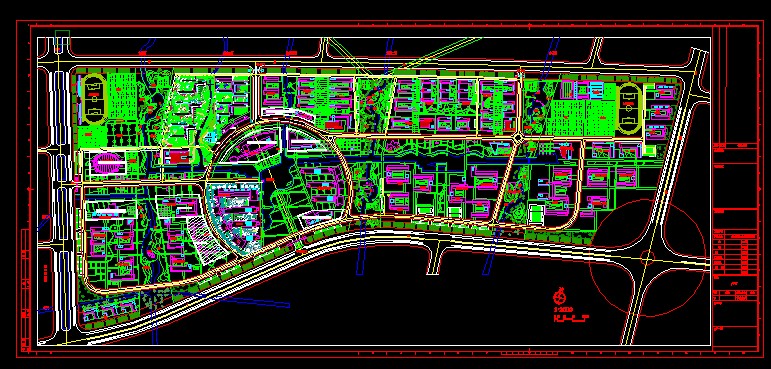 图片[9]-校园规划CAD平面图-20200330 - 优集之狐-优集之狐
