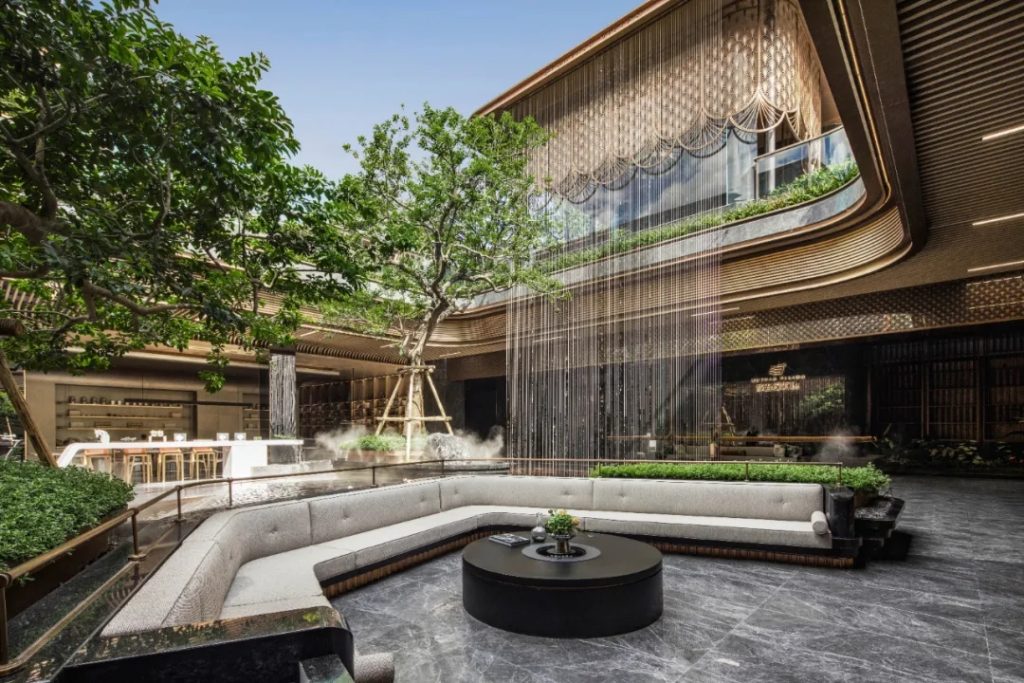 共享空间——会所下沉庭院（一） - 优集之狐-优集之狐